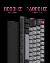 Tastiera da gioco ad effetto Hall Iqunix EV63. (Fonte immagine: Iqunix)