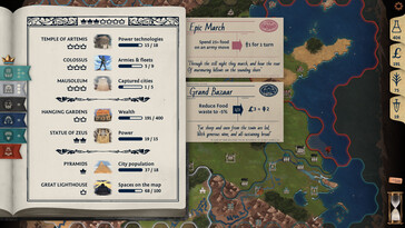 Nella foto: uno screenshot di gioco tratto da «Ozymandias: Bronze Age Empire Sim».