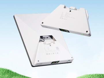 Il PeakDo LinkPower 1 è progettato per essere inserito nel retro dello Starlink Mini. (Fonte: PeakDo)