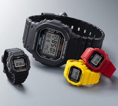Il G-Shock Nano a confronto con il normale DW-5600 (Fonte: Casio)