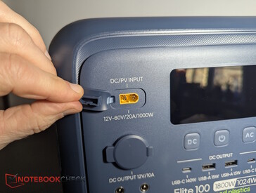 Un ingresso solare che supporta fino a 1.000 W. Un secondo sarebbe preferibile.