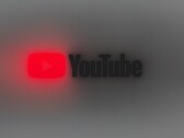 Logo di YouTube sfocato