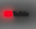 Logo di YouTube sfocato