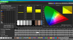 ColorChecker (dopo la calibrazione)