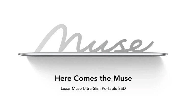 L’SSD Lexar Muse sarà disponibile nelle versioni da 512 GB e 1 TB.
