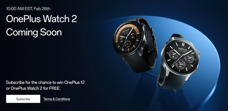 OnePlus crea entusiasmo per il suo prossimo Watch 2. (Fonte: OnePlus)