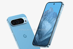 Il Pixel 9 potrebbe essere il primo piccolo flagship di Google con tre fotocamere posteriori. (Fonte immagine: @OnLeaks)