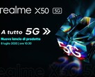 L'immagine pubblicata da Realme