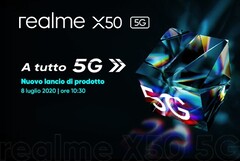 L'immagine pubblicata da Realme