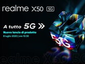 L'immagine pubblicata da Realme
