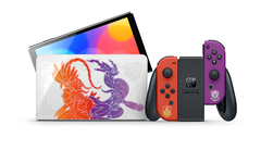 Il nuovo Pokémon Scarlet & Violet Edition OLED per Switch. (Fonte: Nintendo)