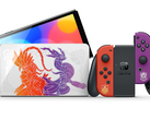 Il nuovo Pokémon Scarlet & Violet Edition OLED per Switch. (Fonte: Nintendo)