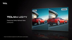 I televisori TCL 4K del 2022 sfoggiano pannelli mini-LED con refresh a 144Hz (immagine: TCL)