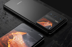 Lo Xiaomi 12 Ultra, come immaginato da LetsGoDigital & Tehnizo Concept. (Fonte: LetsGoDigital)