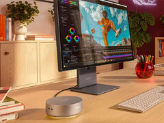 Lo Yoga Mini i Gen 11 adotta un design circolare, a differenza dei suoi simili.