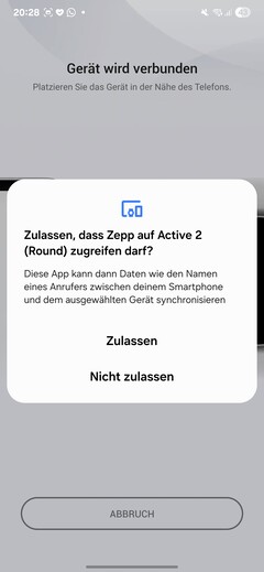 Configurazione di Amazfit Active 2