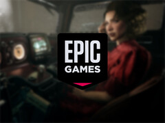 Entrambi i giochi gratuiti in arrivo per PC sono titoli polizieschi. Nella foto: uno screenshot modificato di Nobody Wans to Die con il logo Epic Games Store in alto.