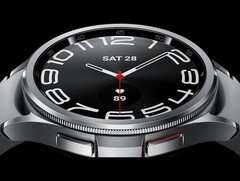 Il Galaxy Watch6 Classic (nella foto) ha una lunetta girevole e una batteria da 425 mAh. (Fonte immagine: Samsung)