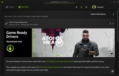 GeForce L'esperienza dell'app dopo l'aggiornamento a Game Ready Driver 531.29 (Fonte: Proprietario)
