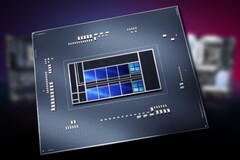 Intel ha implementato un'architettura ibrida per Alder Lake che consiste in core di prestazioni e core di efficienza. (Fonte immagine: Intel/Asus - modificato)