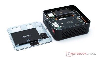 Esempio di installazione di un'unità SSD Samsung da 2,5 pollici