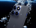 Motorola ha certificato l'Edge 70 per i livelli IP69 di resistenza alla polvere e all'acqua. (Fonte: Motorola)