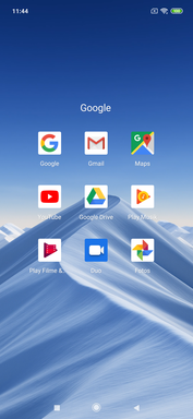 Apps Google preinstallate
