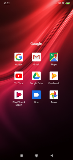 Apps Google preinstallate