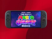 Il film di Super Mario Galaxy in riproduzione sulla console Switch 2 (Fonte immagine: Illumination, Nintendo of America con modifiche)