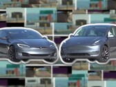 Il confronto tra la Tesla Model S HW3 e la Tesla Model Y HW4 ha mostrato differenze visive sorprendenti. (Fonte: AI DRIVR - modifica)