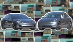 Il confronto tra la Tesla Model S HW3 e la Tesla Model Y HW4 ha mostrato differenze visive sorprendenti. (Fonte: AI DRIVR - modifica)