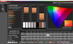 ColorChecker rispetto alla sRGB