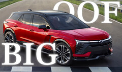 La Chevrolet Blazer EV di Edmunds non ha superato i due mesi senza aver bisogno di un serio intervento meccanico. (Fonte: Chevrolet - modificato)