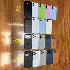 Applela serie di iPhone 17, di cui si vocifera, viene rilasciata in tutti i colori di lancio. (Fonte immagine: Majin Bu - modificato)