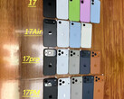 Applela serie di iPhone 17, di cui si vocifera, viene rilasciata in tutti i colori di lancio. (Fonte immagine: Majin Bu - modificato)