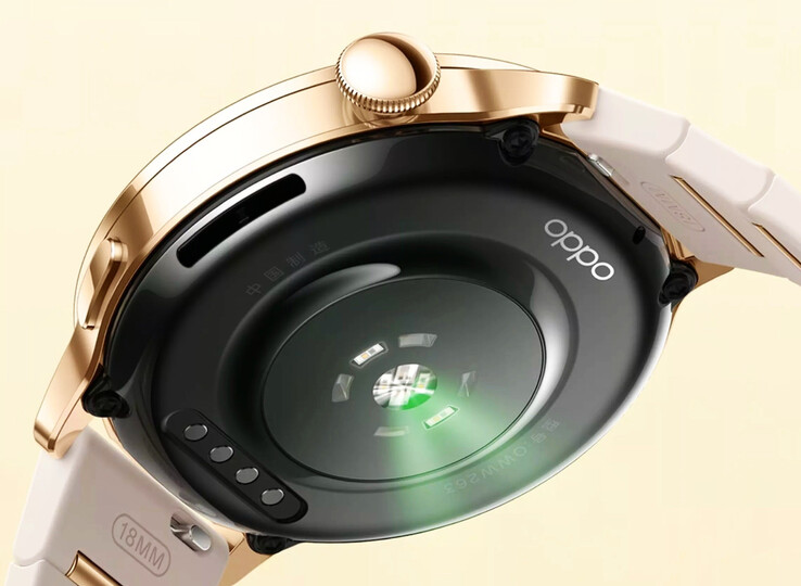 L'Oppo Watch X3 Mini supporta cinturini da 18 mm.