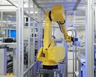 Robot di fabbrica della batteria BYD Blade (immagine: BYD)