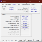 CPU-Z Memoria