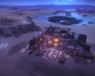 Un'immagine che mostra un edificio in Dune: Spice Wars, attualmente scontato del 60% su Steam.