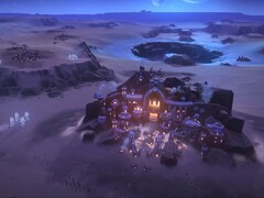 Un'immagine che mostra un edificio in Dune: Spice Wars, attualmente scontato del 60% su Steam.