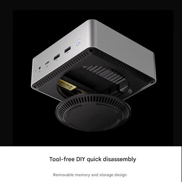Il design del mini PC è facile da aggiornare (Fonte immagine: Orico - traduzione automatica)