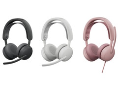 Le ultime cuffie Zone Wired 2 e Zone Wireless 2 ANC di Logitech sono ottimizzate per i lavoratori d&#039;ufficio, che possono utilizzarle per riunioni e chiamate video. (Fonte: Logitech)