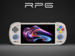 Il Retroid Pocket 6 con il D-Pad in alto. (Fonte: Retroid)