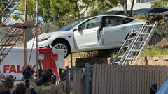 L&#039;incidente della Model 3 illustra bene il crollo della produzione del Q2 di Tesla (immagine: SDFD)