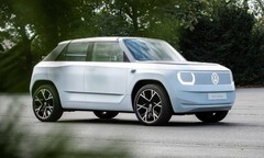 Le immagini del concept rilasciato in precedenza del VW ID.2 ricordano in qualche modo certi prodotti Apple (Immagine: Volkswagen)