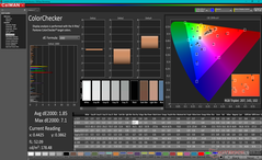 ColorChecker dopo la calibrazione (P3)