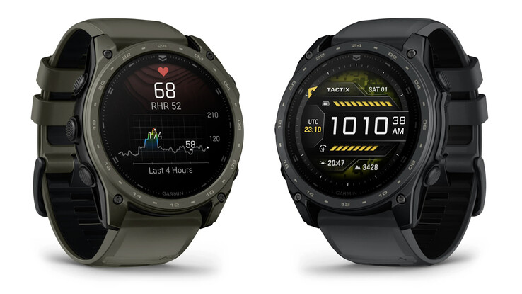 Garmin offre il suo nuovo Tactix 8 in due opzioni di colore. (Fonte: Garmin)