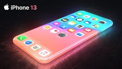 Un rendering dell'iPhone 13. (Fonte: YouTube)