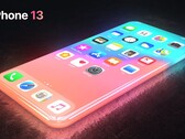Un rendering dell'iPhone 13. (Fonte: YouTube)