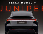 Modello Y Juniper concept con barra luminosa posteriore (Fonte: DominicBRNKMN/X)